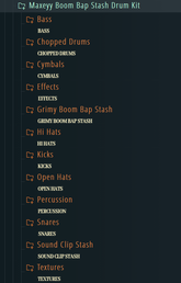 Maxeyy Boom Bap Stash Drum Kit – Maxeyy Kits